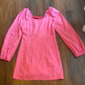 Aura Vibrant Pink Dress